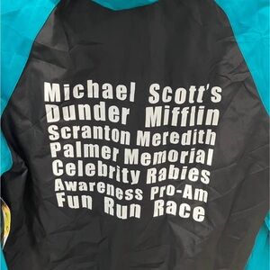 Black and Blue Windbreaker